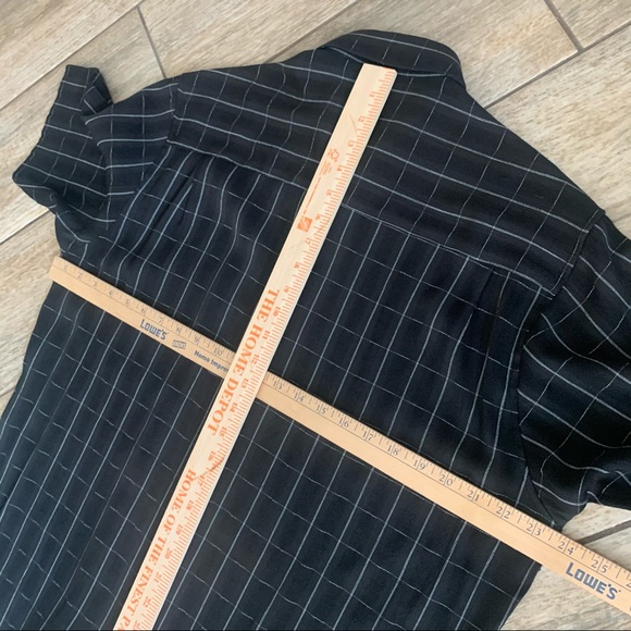 Vintage 90s buffalo check short sleeve button down - Picture 8 of 9